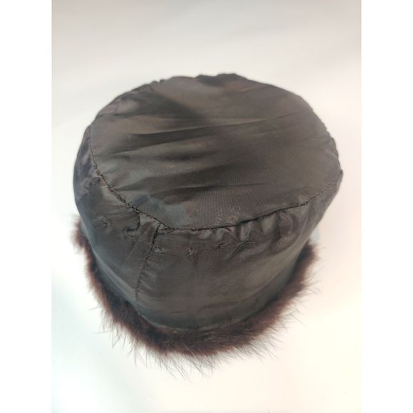 Vintage Elegant International Mink Fur Hat from Canada 21.5\